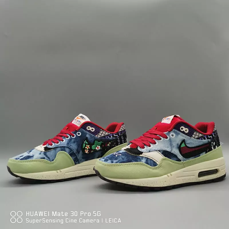 basket nike air max 1 homme mellow rouge